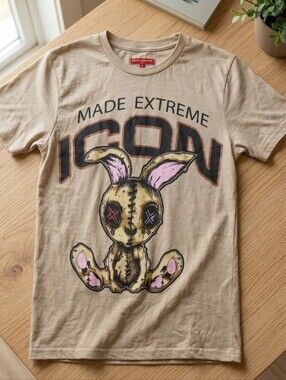 ICON Tan Graphic Short Sleeve Tee